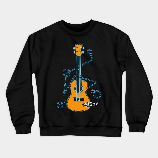 Risk of Rain: Ukelele Crewneck Sweatshirt by OldManLucy